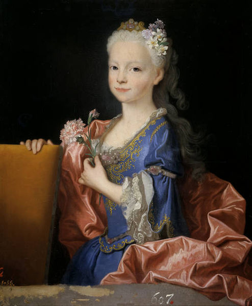 Portrait of Maria Ana Victoria de Borbon